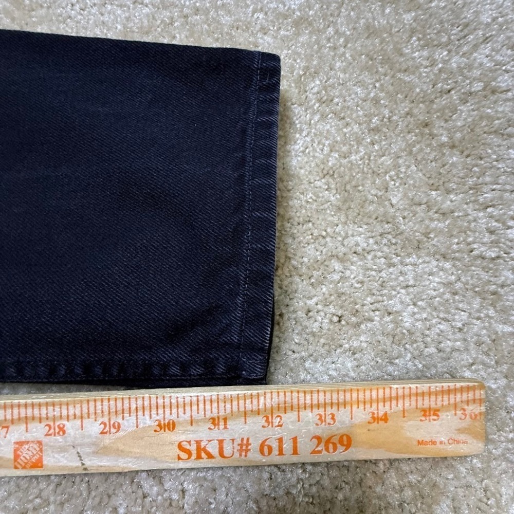 LL Bean Classic Fit Mens Navy Blue Cotton Denim Jeans 40x34 220626 - Picture 7 of 7